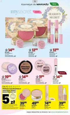 Pogląd oferty "MY SECRET PUDER SYPKI ICONIC MATCH, 7 G, Puder sypki" - ważna od 18.03.2026 | Strona: 5