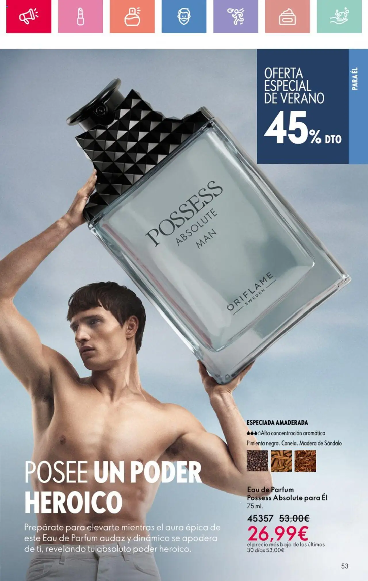 Oriflame - Catálogo Campaña 9 │ válido desde el 22.06.2025 | Página: 53 | Productos: Eau de parfum