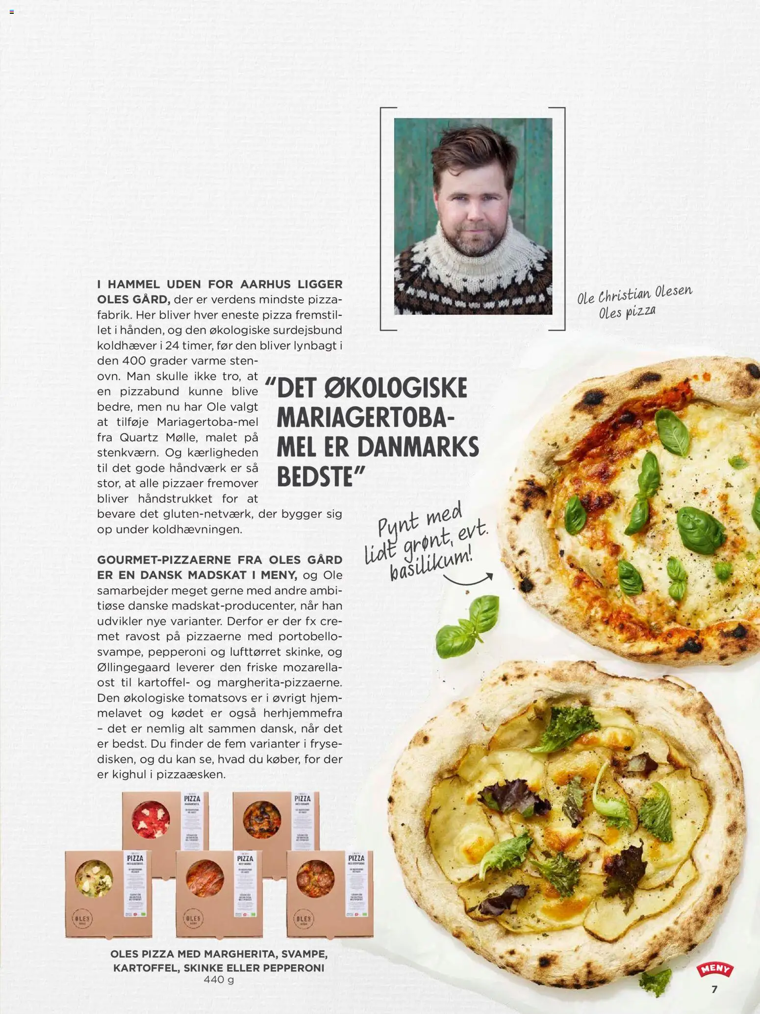 Meny tilbudsavis – gyldig fra 01.02.2026 | Side: 7 | Produkter: Ost, Skinke, Pizza, Mel