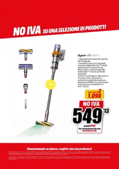 Anteprima del volantino Media World volantino valido a partire dal 01.04.2026 | Pagina: 54 | Prodotti: Spazzola, Schermo, Dyson