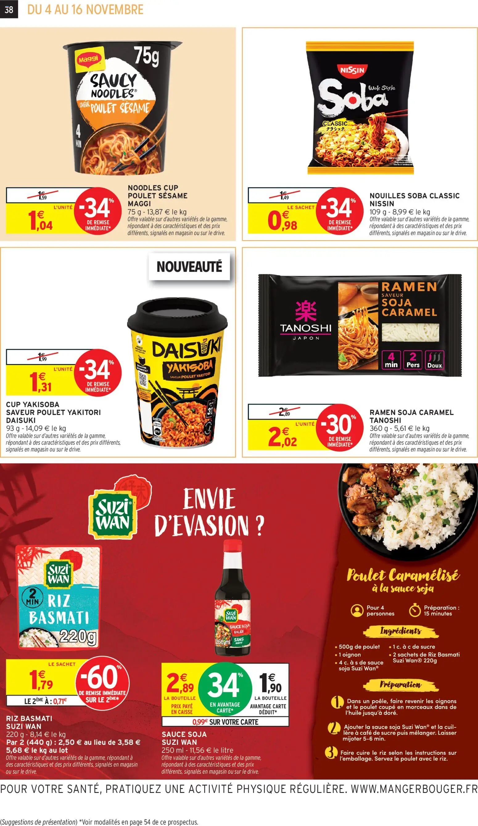 {H1} | Page: 38 | Produits: Sucre, Riz basmati, Riz, Oignons