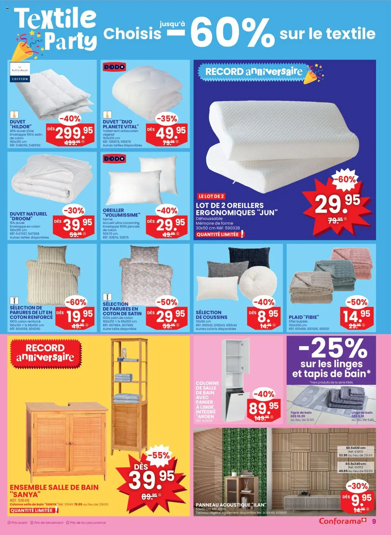 Conforama Aktionen FR – gültig ab 10.09.2025 | Seite: 9