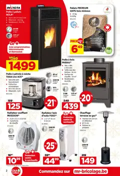 Mr Bricolage folder / publicité - Voorbeeld van een folder van Mr Bricolage, geldig van 23.12.2025 | Pagina: 2 | Producten: La