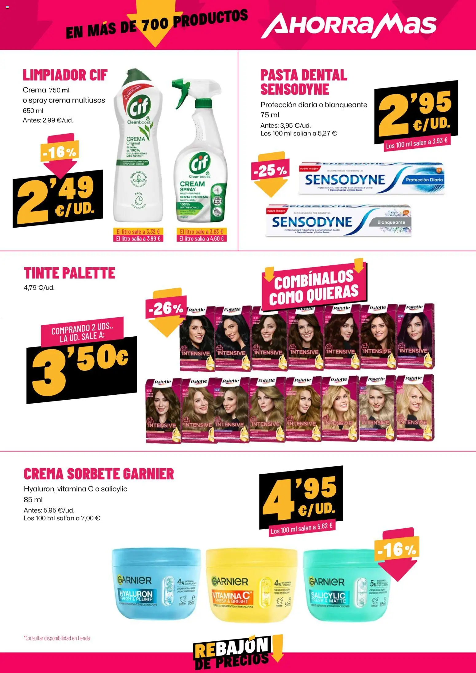 AhorraMas folleto │ válido desde el 19.02.2026 | Página: 19 | Productos: Tinte, Pasta dental, Pasta, Crema