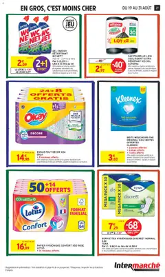  | Page: 27 | Produits: Essuie-tout, Mouchoirs, Sac poubelle, Thé