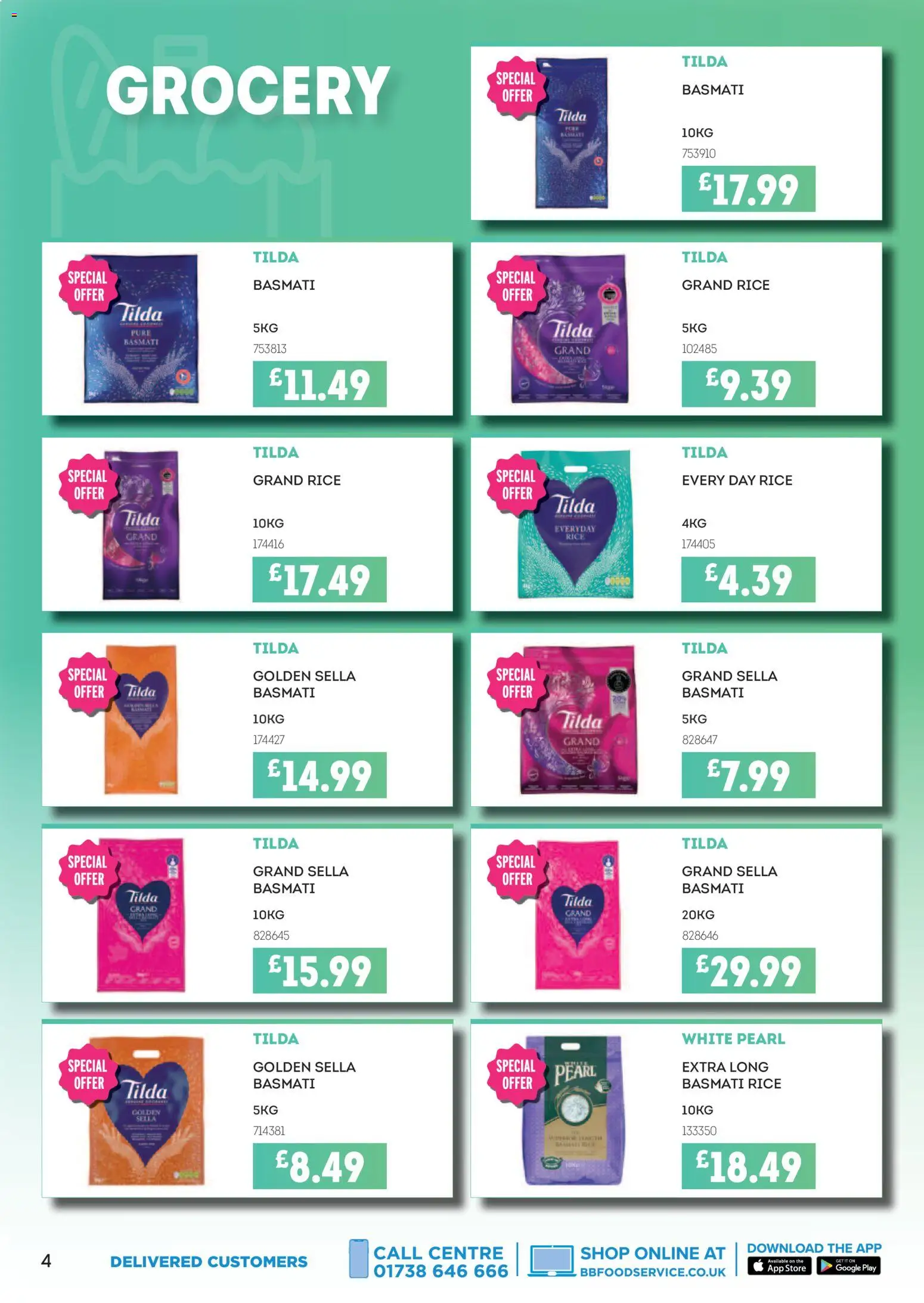 {H1} | Page: 4 | Products: Rice