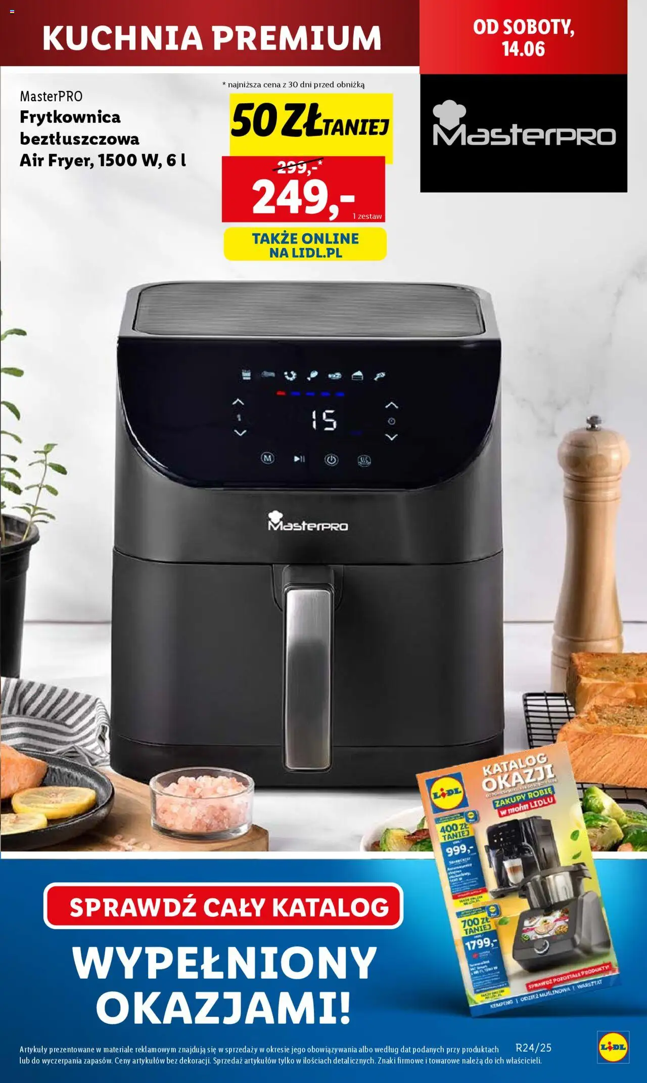 Lidl Gazetka od 12.06.2025 | Strona: 17 | Produkty: Frytkownica, Frytkownica beztłuszczowa