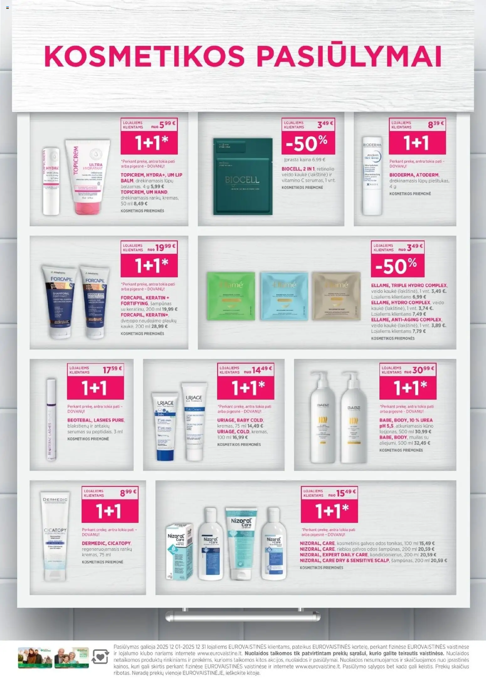 EUROVAISTINĖ akcijos nuo 01.12.2025 | Puslapis: 29
