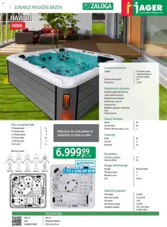 Jager katalog akcije – veljaven od 18.11.2024 | Stran: 36 | Izdelki: Črpalka, Teza, Masažni bazen, Podloga