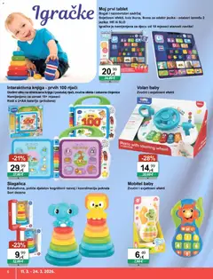 KTC - Katalog igračke i tekstil - Pregled kataloga iz trgovine KTC, vrijedi od 11.03.2026 | Stranica: 6 | Proizvodi: Tablet, Baterije