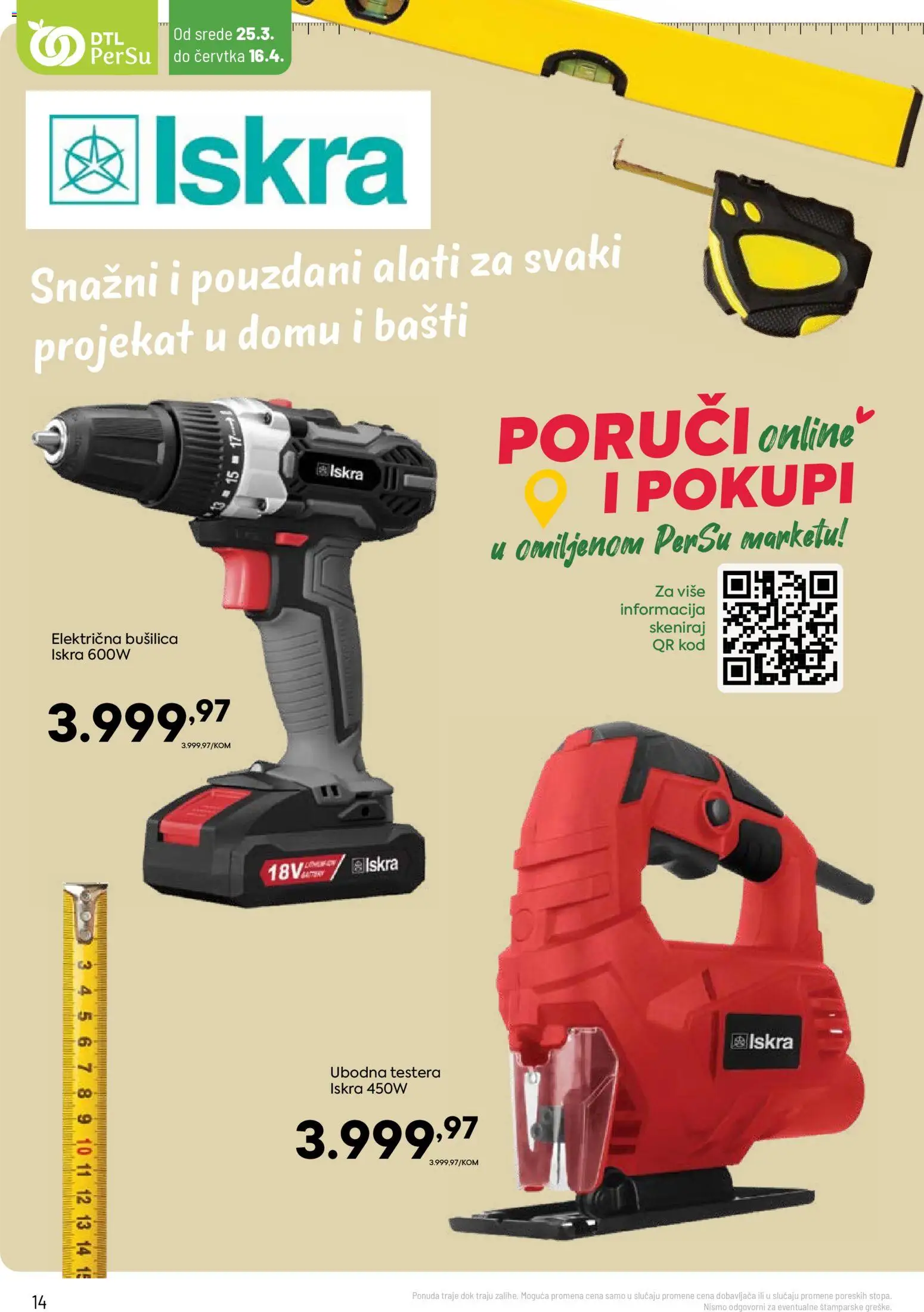 PerSu katalog - važi od 25.03.2026 | Strana: 14 | Proizvode: Bušilica