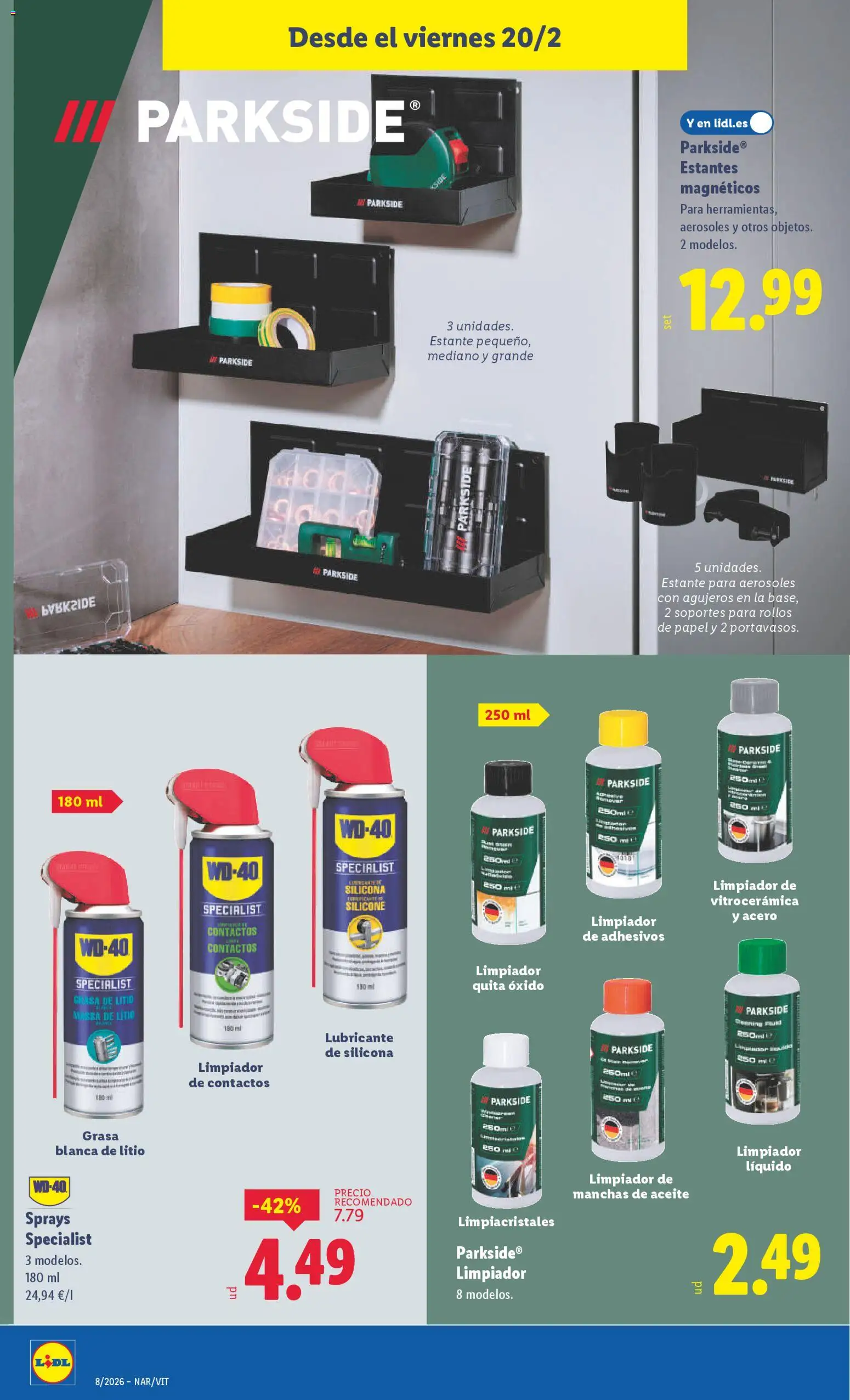 Lidl folleto de bazar │ válido desde el 16.02.2026 | Página: 24