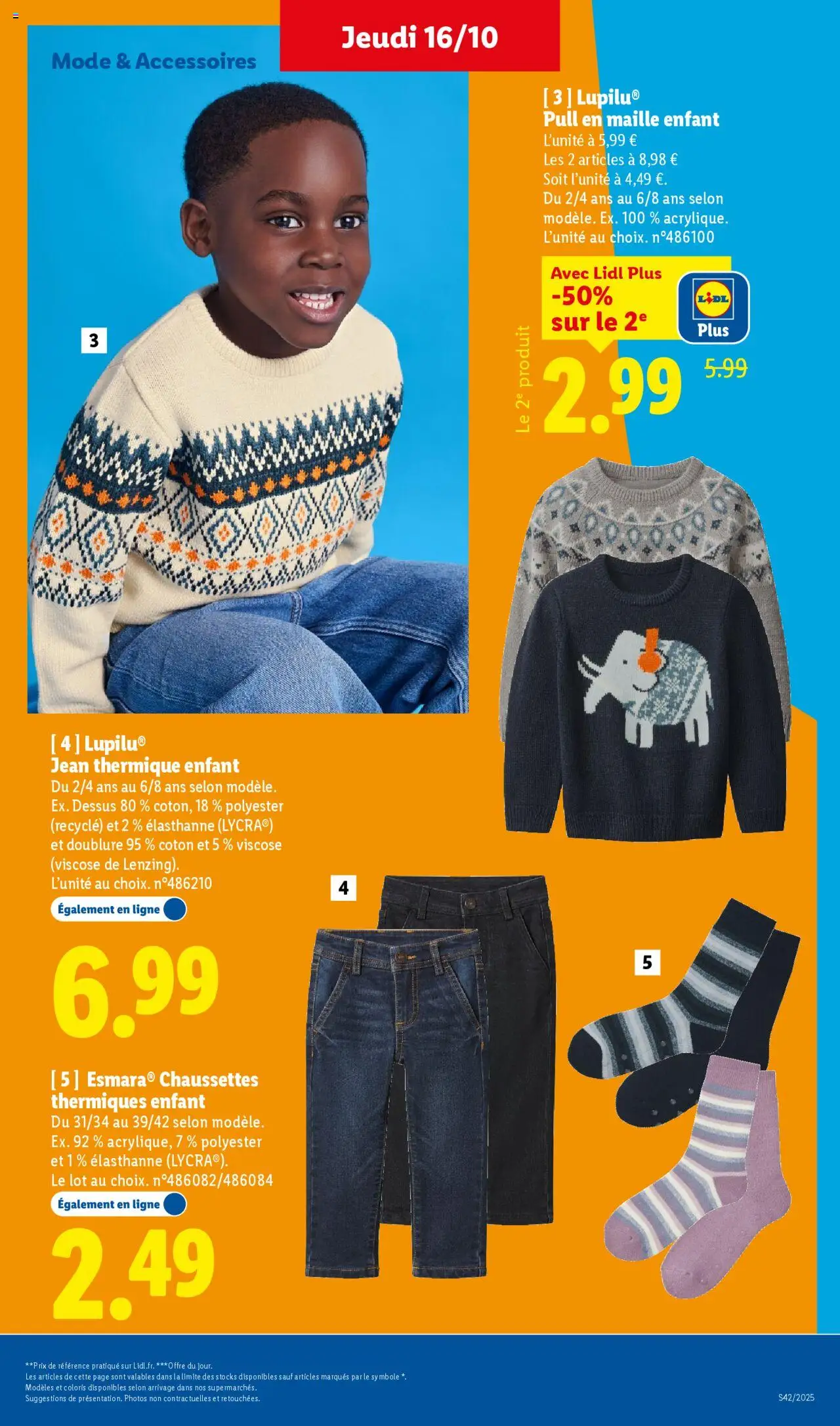 {H1} | Page: 45 | Produits: Jeans, Coton, Pull