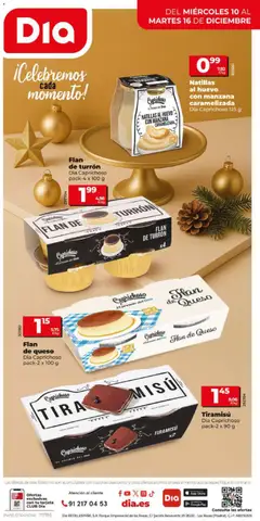 Vista previa Natillas al huevo con manzana caramelizada, Natillas al huevo con manzana caramelizada Dia Caprichoso 125 g válido desde el 10.12.2025 | Página: 12