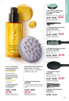 Pogląd oferty "Oriflame Katalog 5 2026" - ważna od 25.03.2026 | Strona: 123 | Produkty: Szczotka, Olejek do włosów