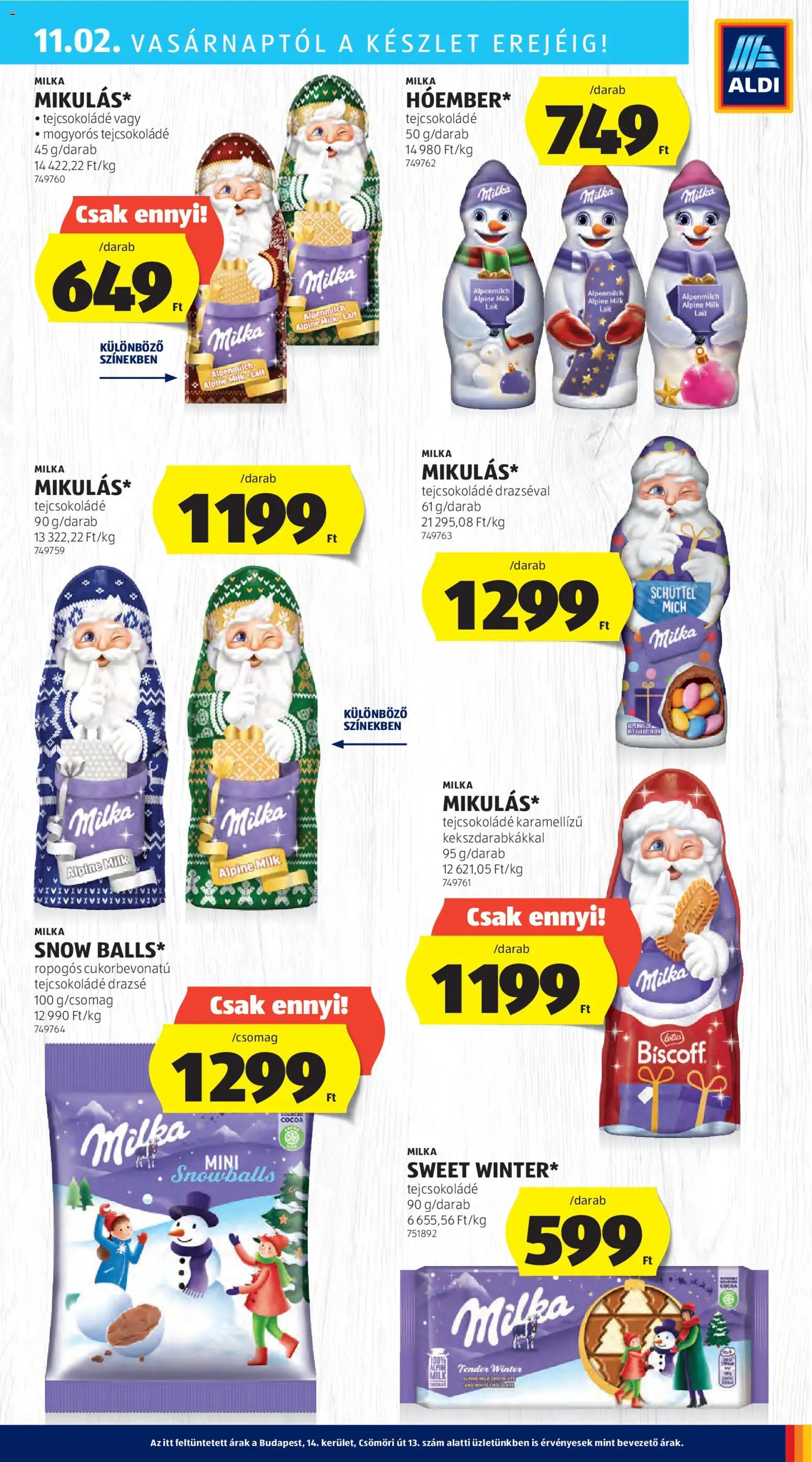 Aldi akciós ujság - amely érvényes a következő dátumtól: 30.10.2025 | Oldal: 49 | Termékek: Drazsé, Tejcsokoládé