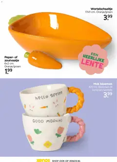 Xenos folder - Paasmagazine - Voorbeeld van een folder van Xenos, geldig van 27.02.2026 | Pagina: 11 | Producten: Mok, Bloemen, Peper