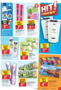 Pogląd oferty "Twój Market Gazetka" - ważna od 28.01.2026 | Strona: 31 | Produkty: Karta, Lakier do włosów, Płatki kosmetyczne, Mydło