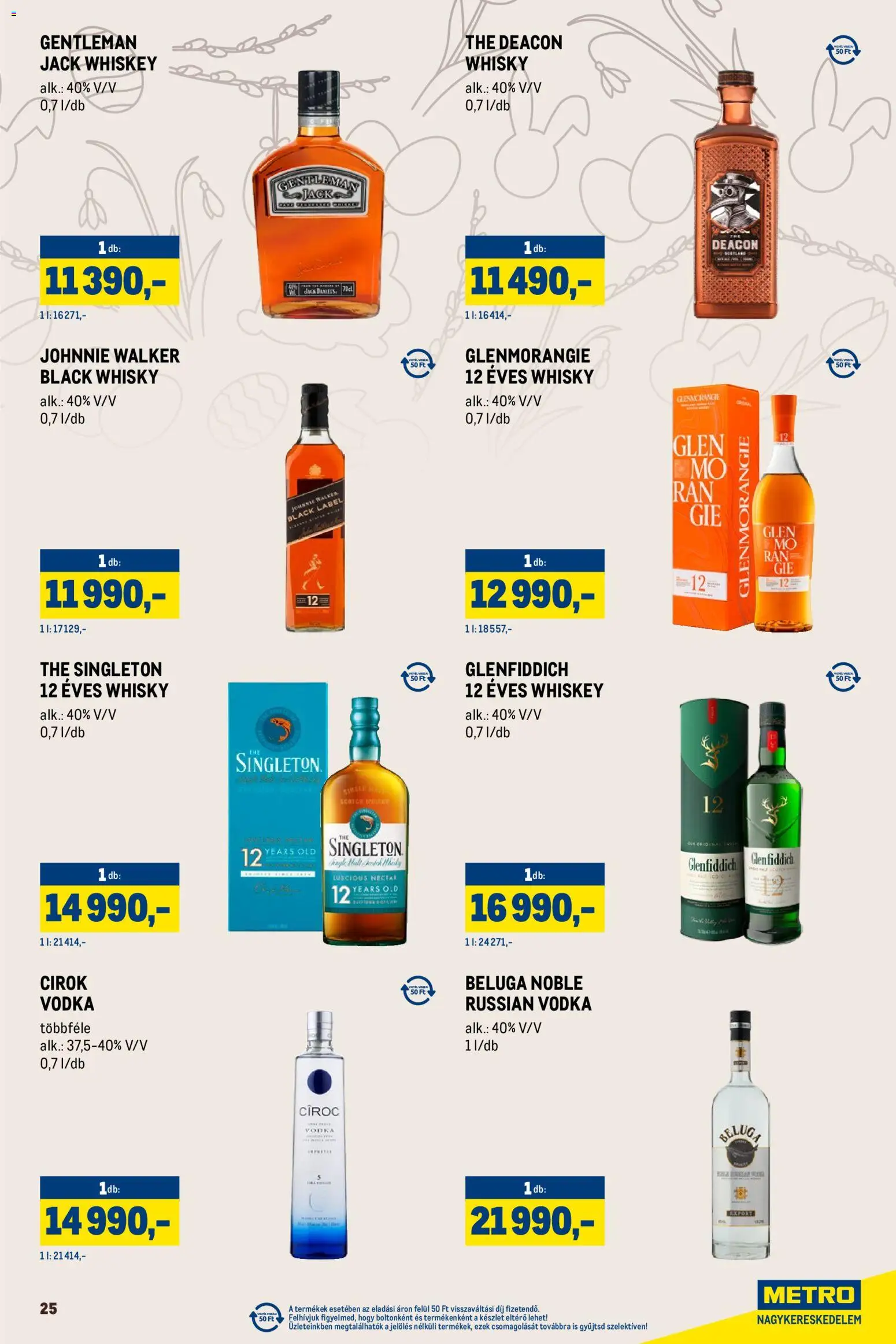 Metro akciós ujság - amely érvényes a következő dátumtól: 01.03.2026 | Oldal: 25