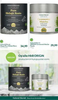 Holland & Barrett - Folder - Voorbeeld van een folder van Holland & Barrett, geldig van 03.11.2025 | Pagina: 15 | Producten: Thee, Poeder
