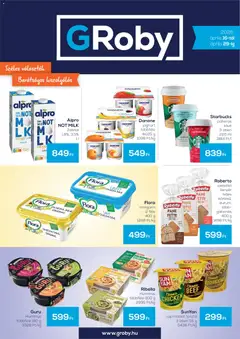 G'Roby akciós újság - amely érvényes a következő dátumtól: 16.04.2026