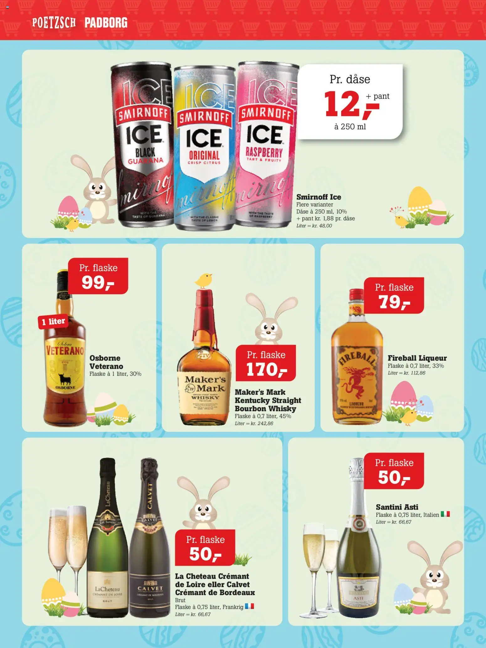 Poetzsch Padborg tilbudsavis – gyldig fra 26.03.2026 | Side: 24 | Produkter: Gin, Vodka, Whisky, Caps