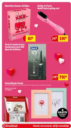 Kruidvat - Folder week 7 - Voorbeeld van een folder van Kruidvat, geldig van 09.02.2026 | Pagina: 3 | Producten: Tandenborstel, Kan, Elektrische tandenborstel, Bed