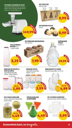 Noul catalog PENNY – valabil de la 17.09.2025 | Pagină: 4 | Produse: Mașină de tocat, Borcan, Roșii