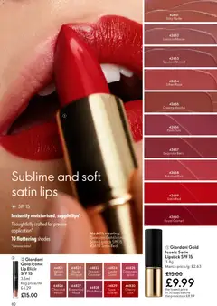 Preview of Oriflame - Offers valid from 25.03.2026 | Page: 80 | Products: Lipstick