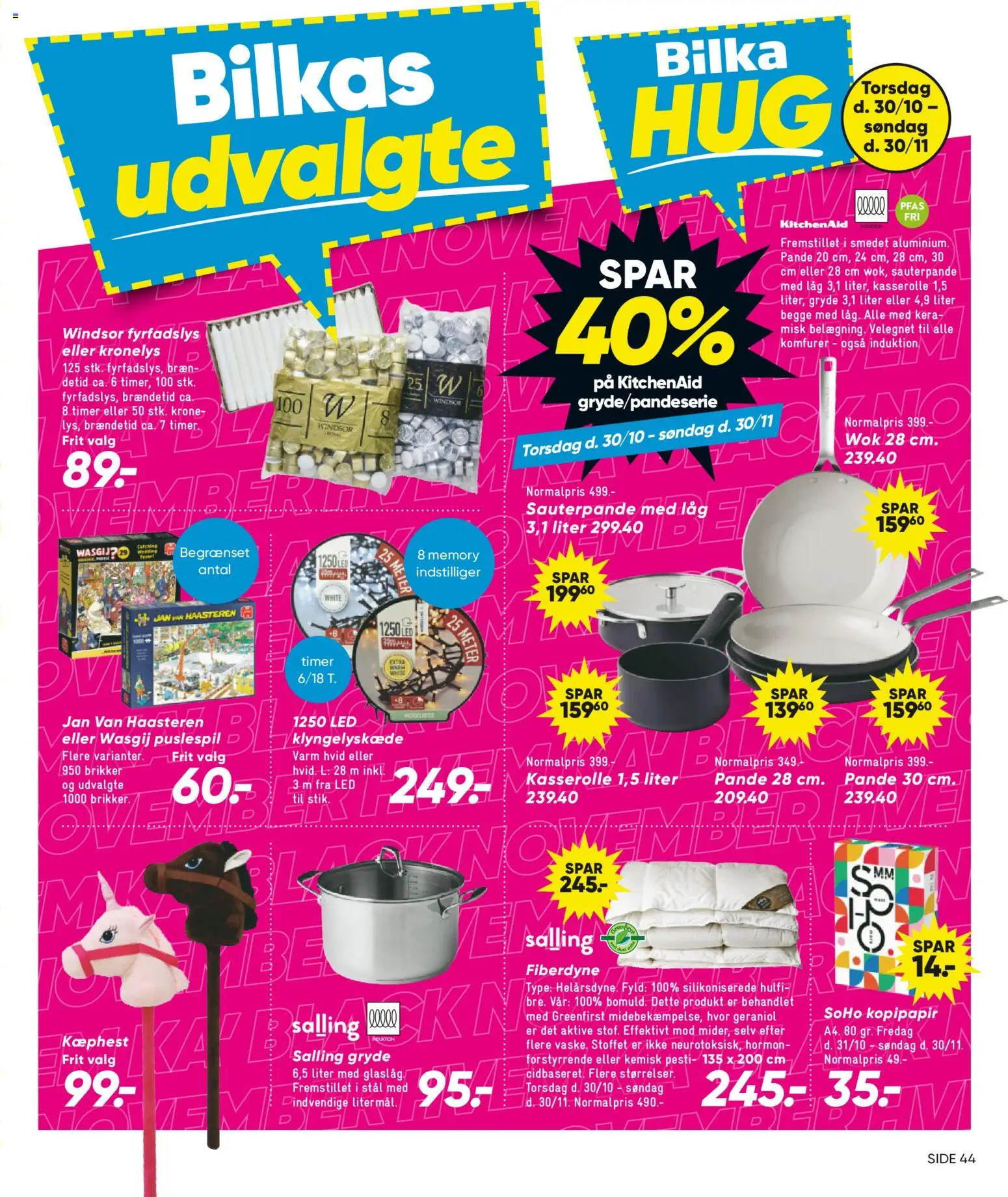 Bilka tilbudsavis – gyldig fra 31.10.2025 | Side: 43 | Produkter: Komfurer