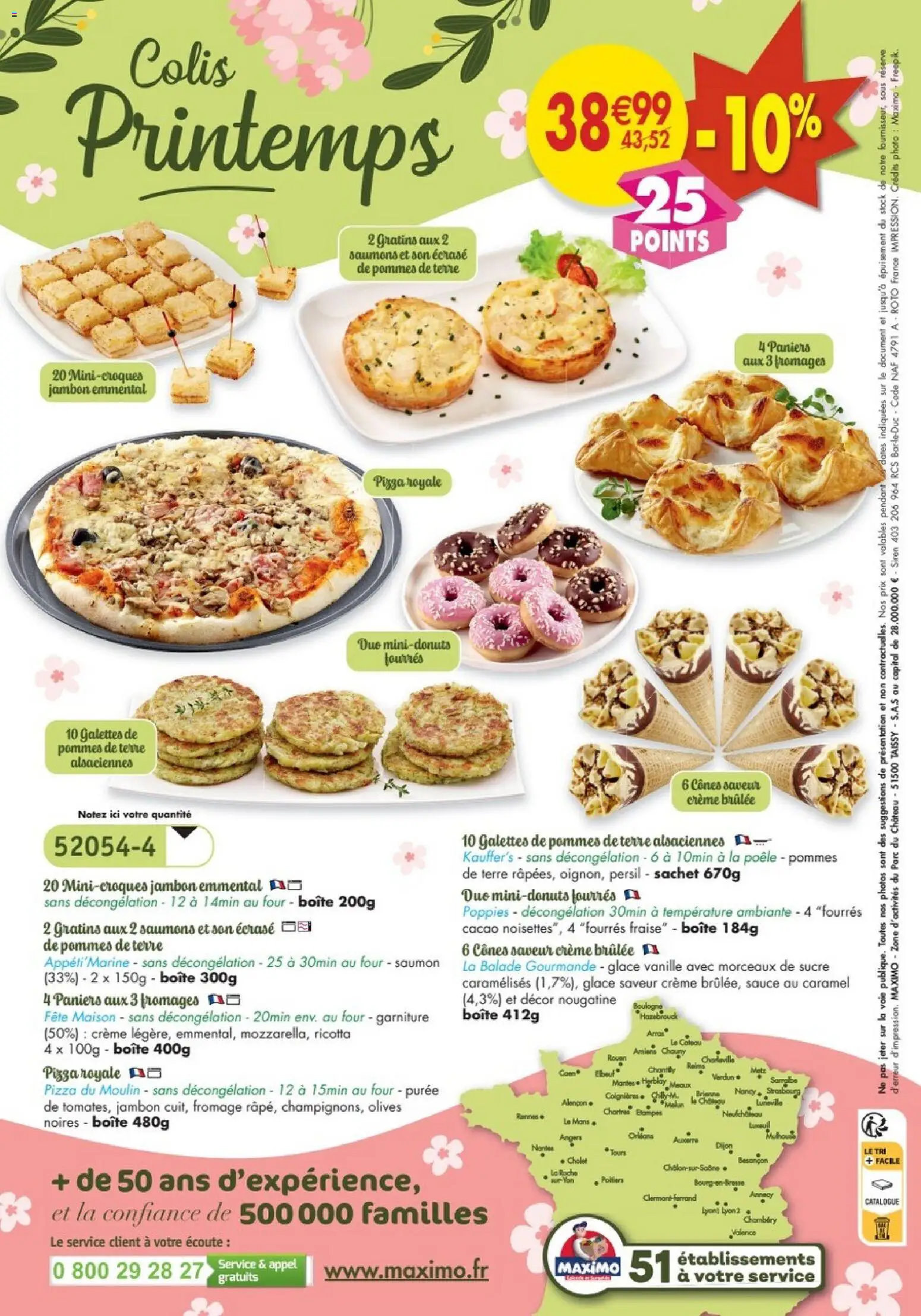 {H1} | Page: 64 | Produits: Fraise, Pizza, Pommes, Ricotta