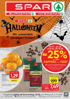 Spar Flugblatt ab 23.10.2025 gültig