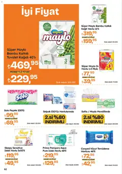 06.11.2025 tarihinden itibaren geçerli olan Migros kataloğu önizlemesi | Sayfa: 62