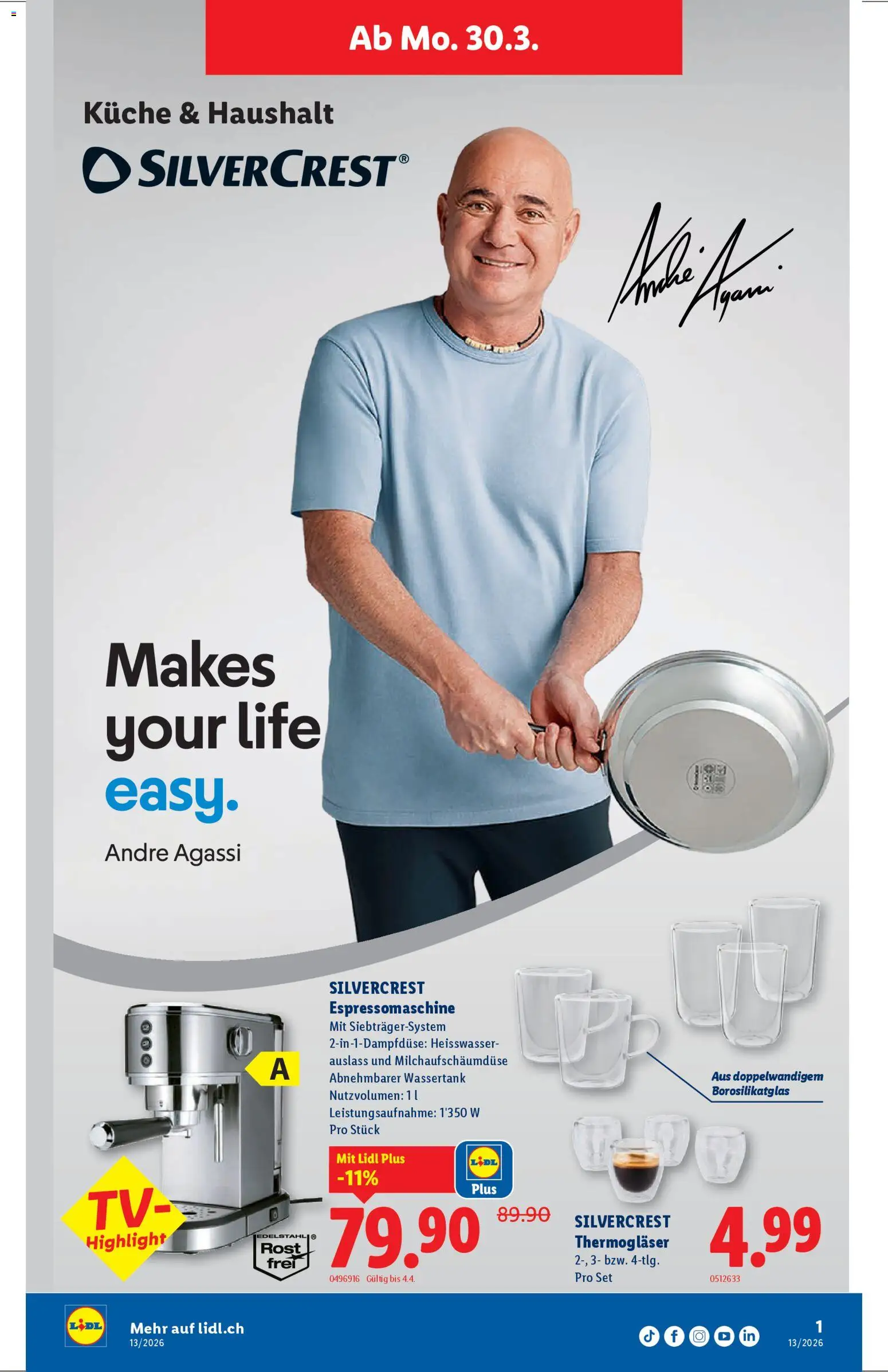 Lidl aktionen Silvercrest – gültig ab 30.03.2026 | Seite: 1