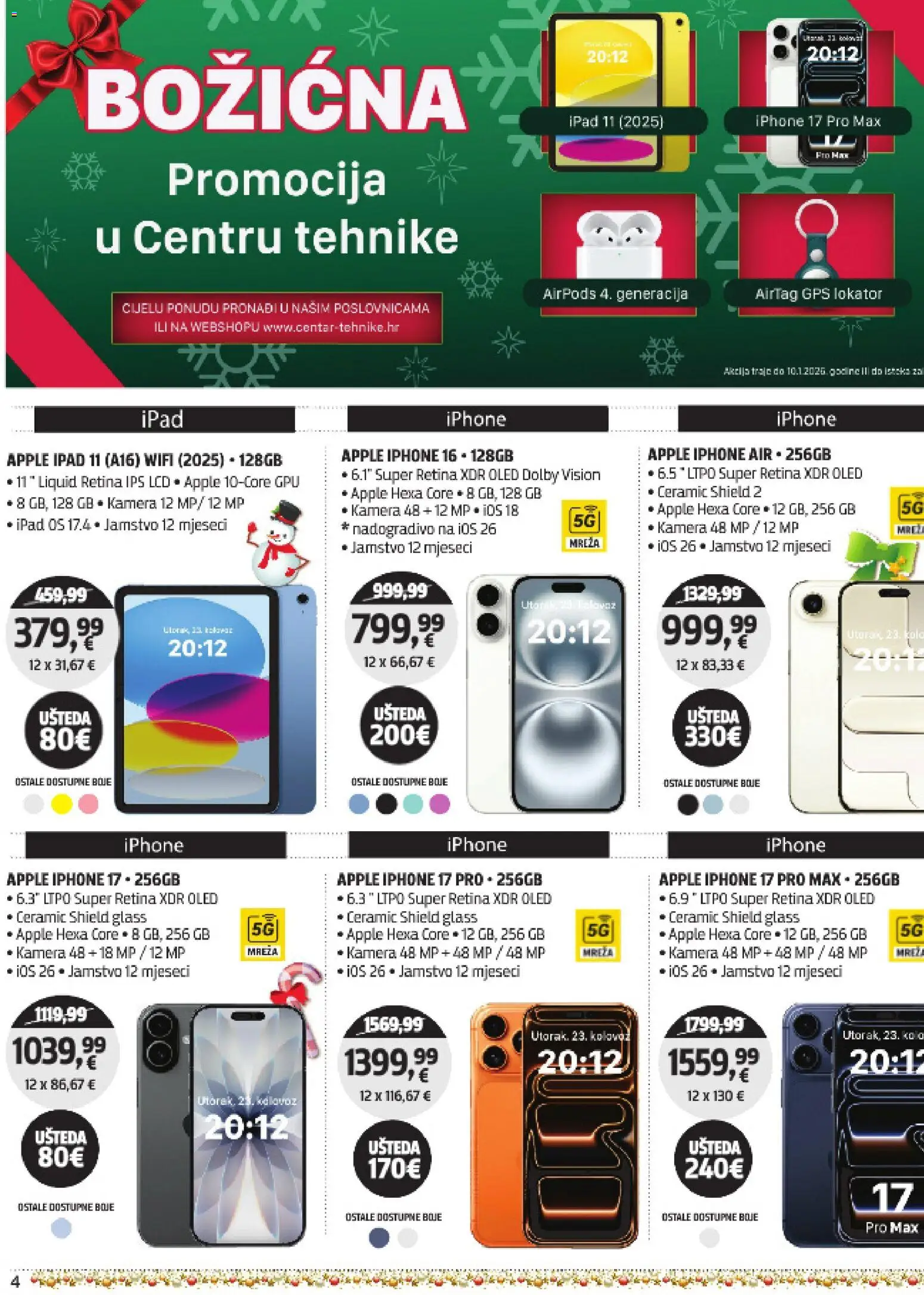 Centar Tehnike katalog | vrijedi od 15.12.2025 | Stranica: 4