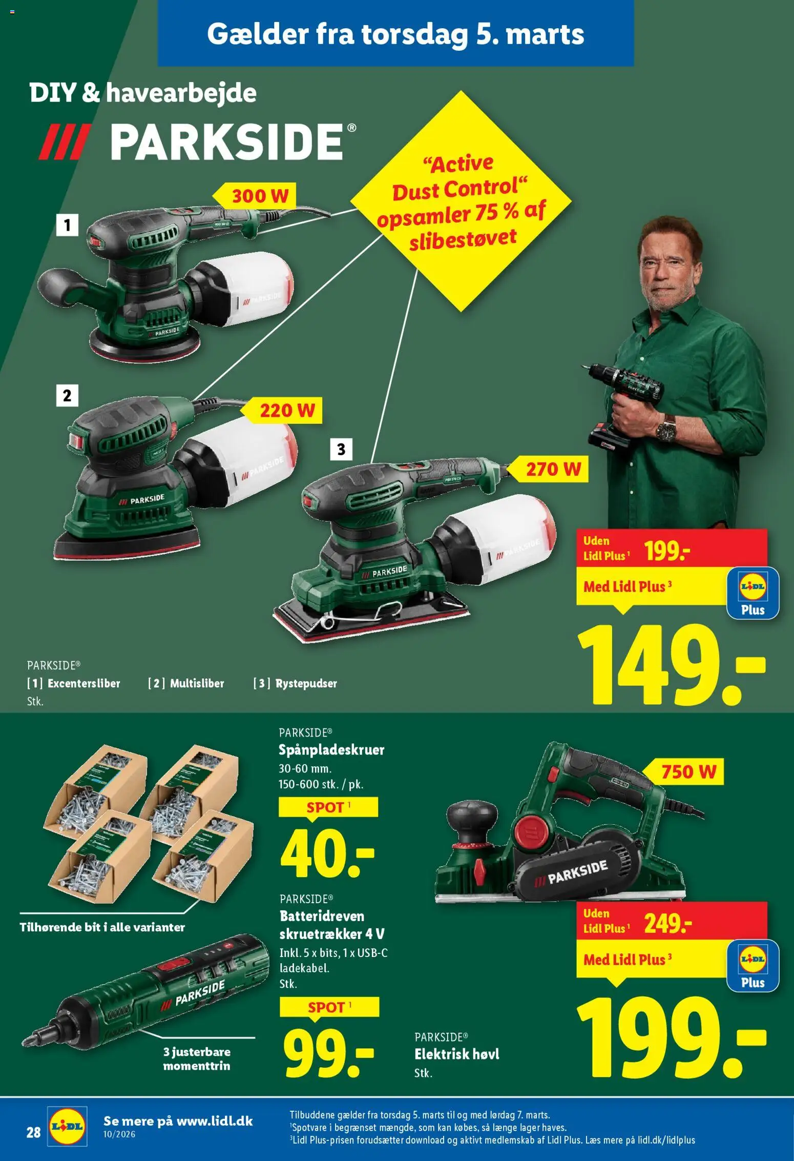 Lidl tilbudsavis – gyldig fra 01.03.2026 | Side: 12 | Produkter: Skruetrækker, Søm