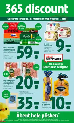 Coop 365 - Tilbudsavis gyldig fra 26.03.2026