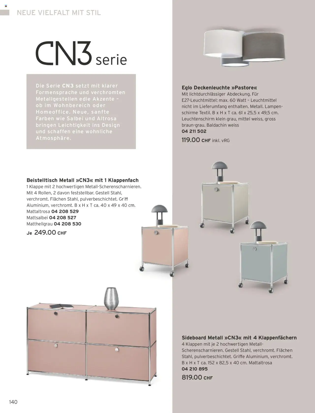 Tchibo Aktionen – gültig ab 10.10.2025 | Seite: 140 | Produkte: Sideboard, Beistelltisch