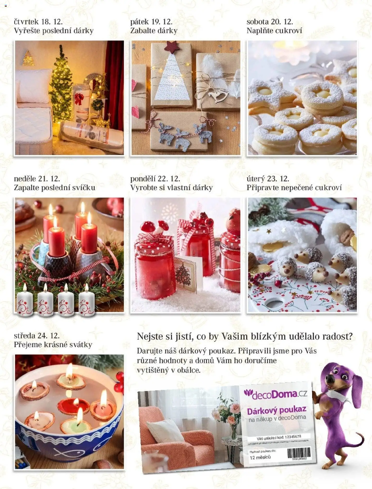 Decodoma katalog Advent 2025 od 24.11.2025 | Strana: 5 | Produkty: Cukroví