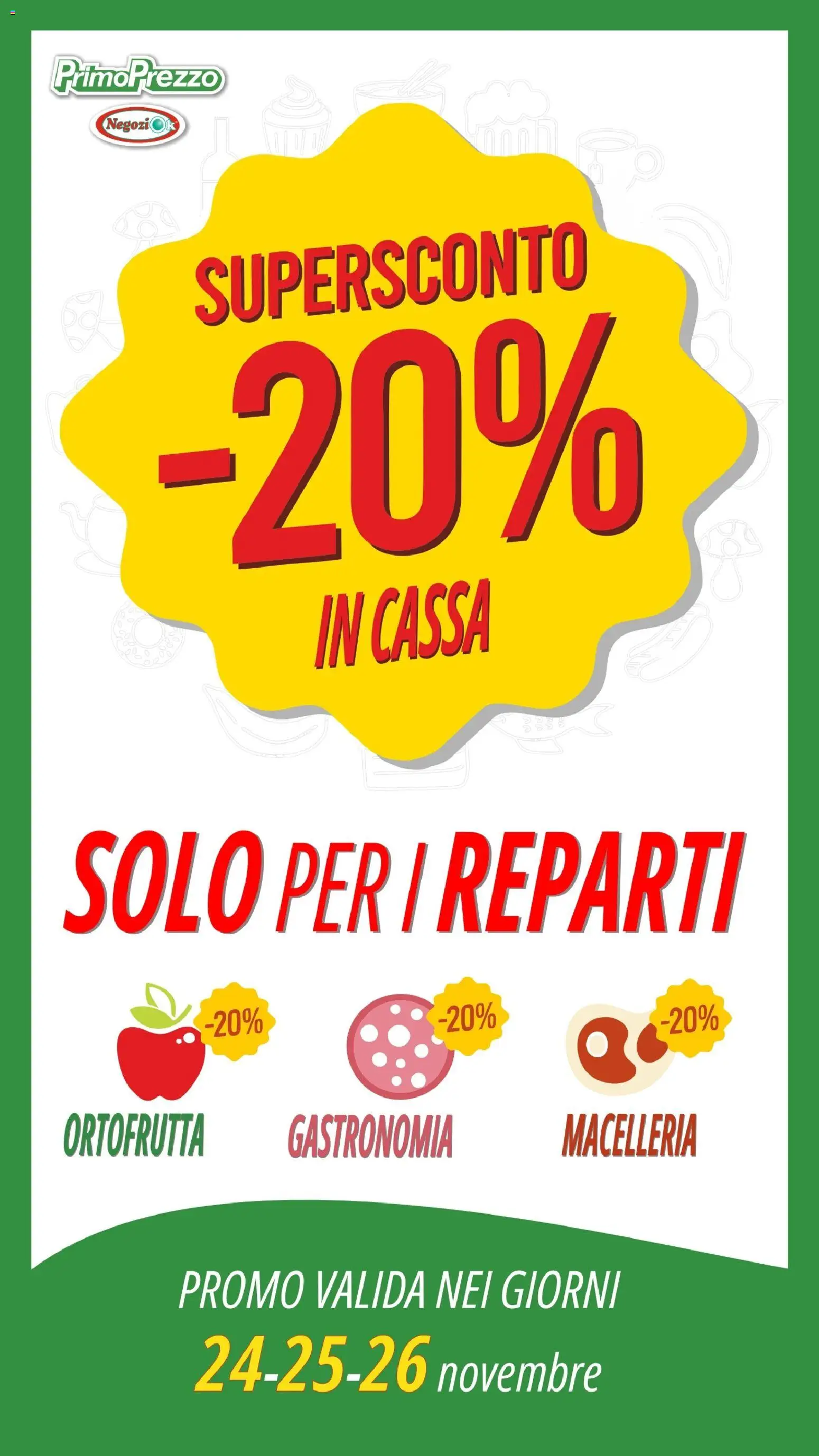Volantino Primo Prezzo del 13.11.2025 | Pagina: 50