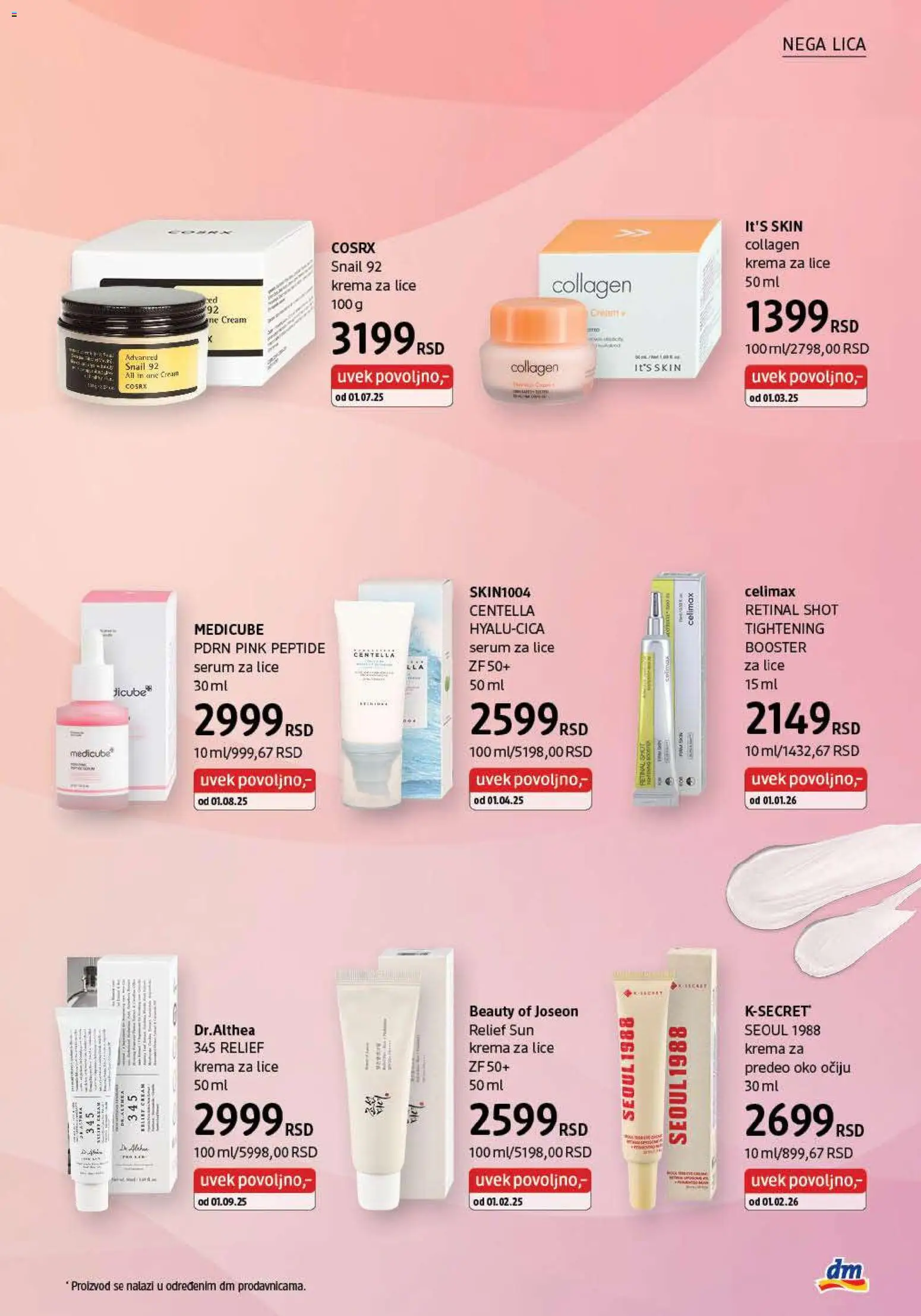 DM Drogerie katalog - važi od 01.02.2026 | Strana: 5 | Proizvode: Krema