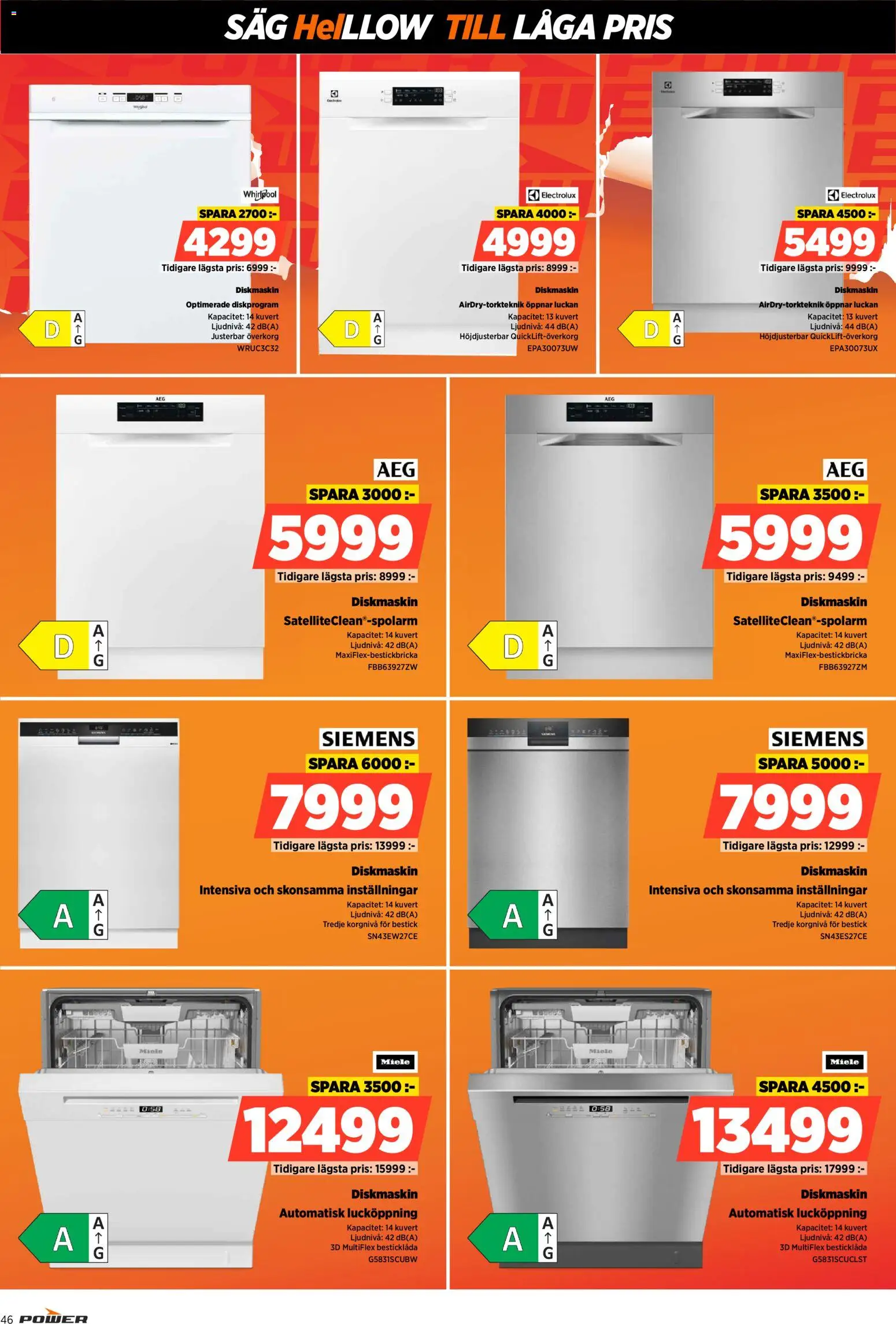 Power reklamblad aktuell från 08.12.2025 | Sida: 46