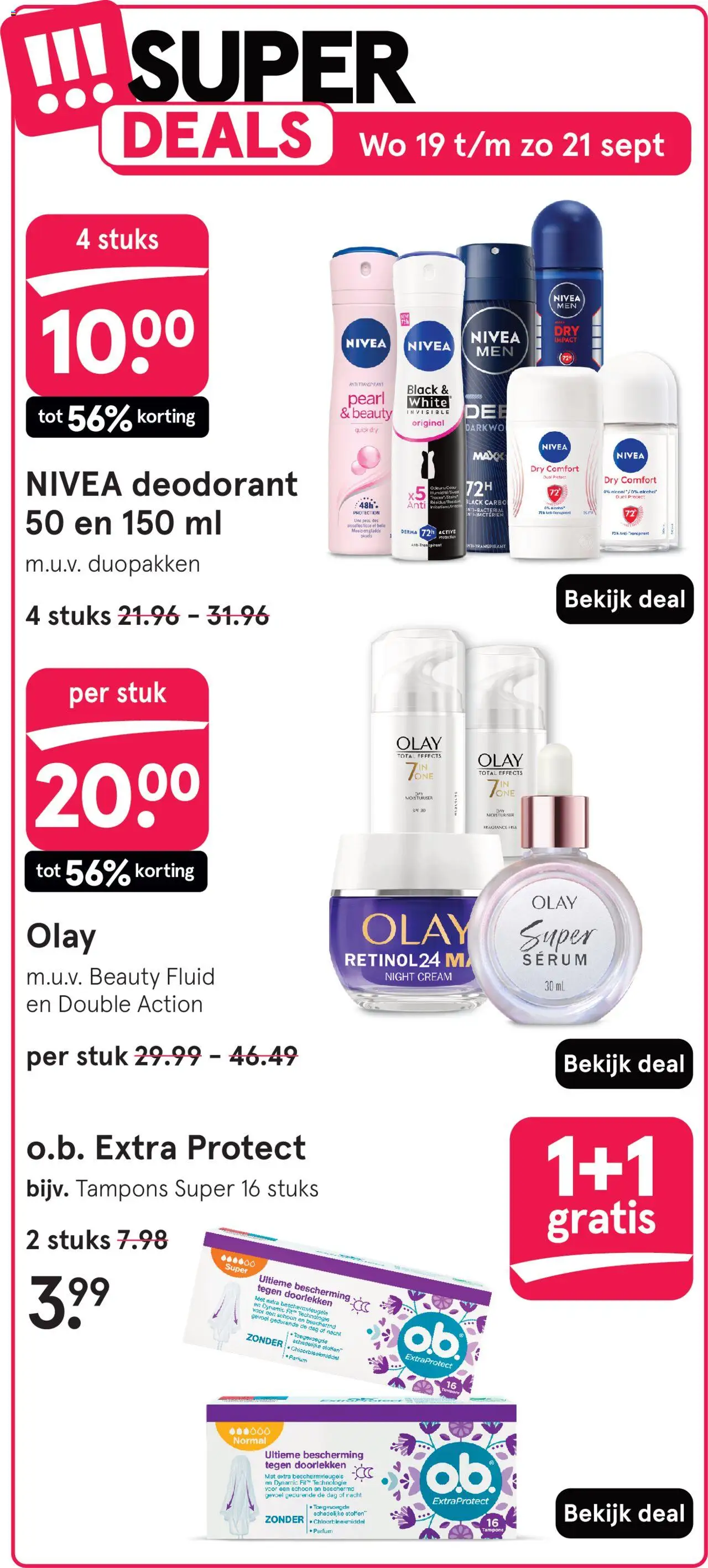 | Pagina: 6 | Producten: Deodorant, Antitranspirant, Parfum, Tampons