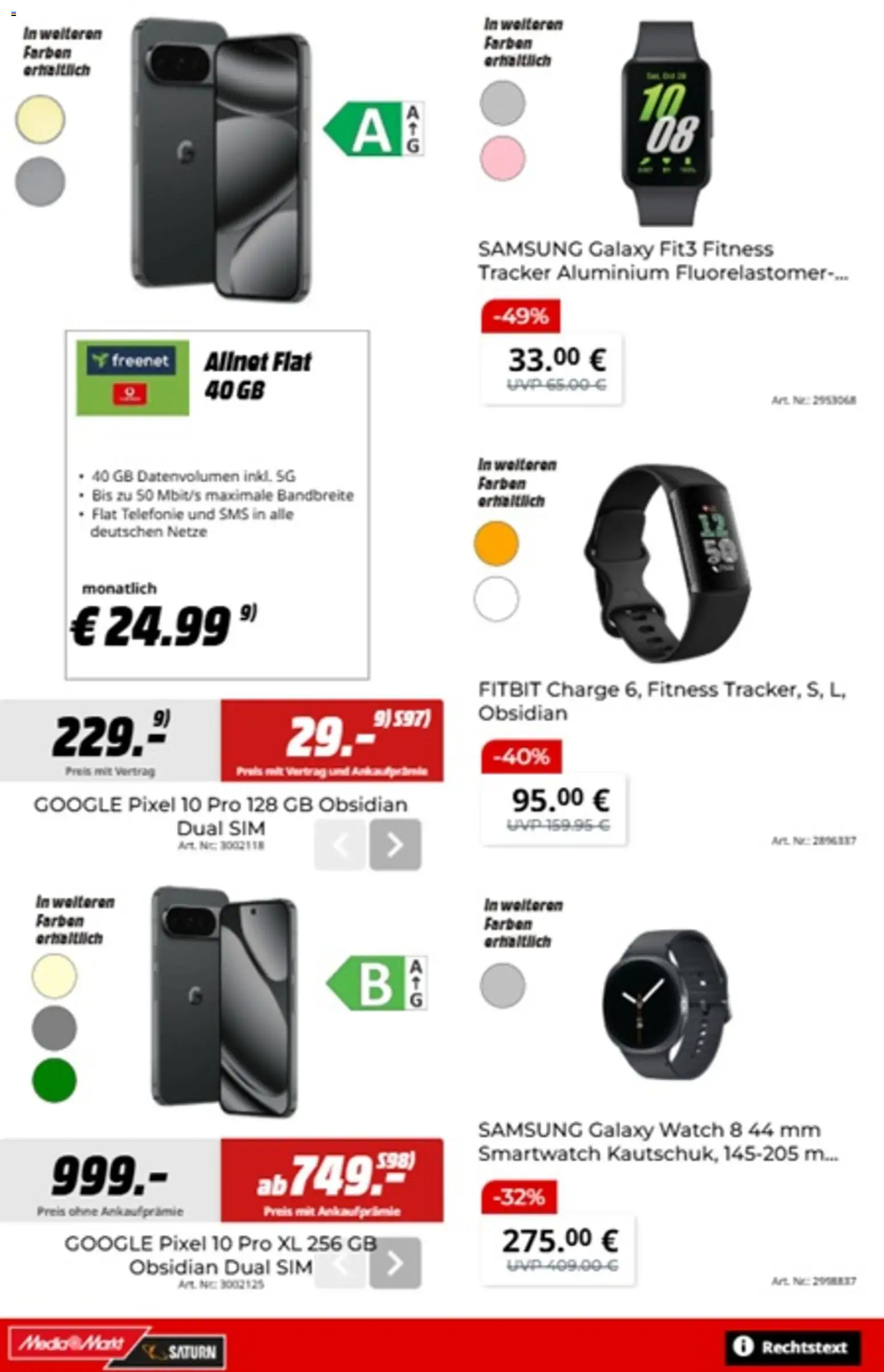 Media Markt Prospekt 	 – gültig ab 21.04.2026 | Seite: 10 | Produkte: Smartwatch, Samsung