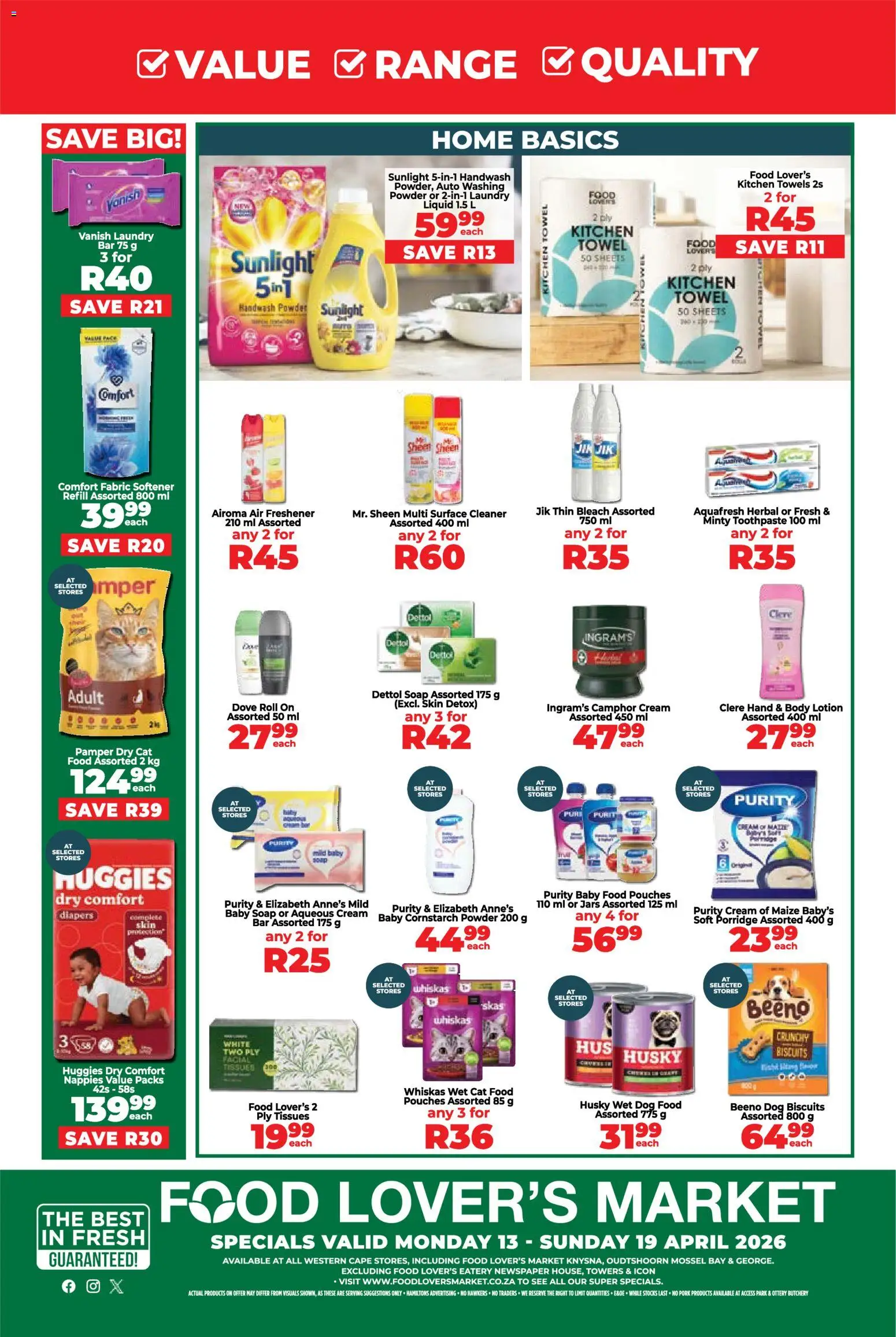New Food Lover's Market catalogue – valid from 13.04.2026 | Page: 6