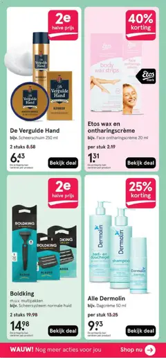 Etos folder - Voorbeeld van een folder van Etos, geldig van 13.04.2026 | Pagina: 34 | Producten: Bad, Douche, Shampoo, Crème