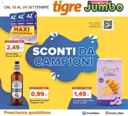 Anteprima del volantino Tigre Jumbo catalogo valido a partire dal 13.09.2025