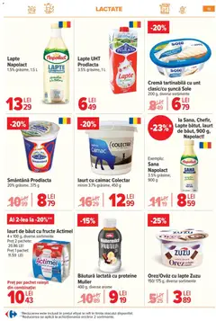 Ofertele Carrefour valabile de la 08.01.2026 | Pagină: 12 | Produse: Raft, Unt, Cremă, Fructe