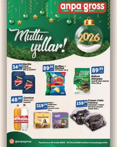 20.12.2025 tarihinden itibaren geçerli olan Anpa Gross kataloğu önizlemesi