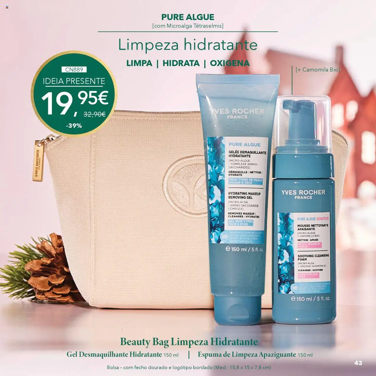 Yves Rocher Natal │ válido de 17.10.2025 | Página: 43 | Produtos: Bolsa